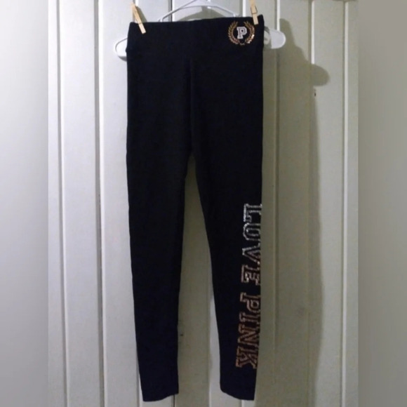 VS PINK Ombre bling leggings X-small Excellent - Picture 1 of 9